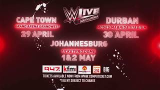 #WWESouthAfrica - It's even better live!