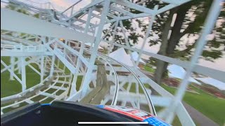 Bobsleds Seabreeze Amusement Park Rochester NY Sunset POV