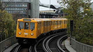 U-Bahn Berlin - Die Kreuzberger Hochbahn am Landwehrkanal