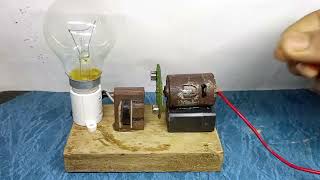 I Turn The Mini Transformer Into A Permanent 220v Generator