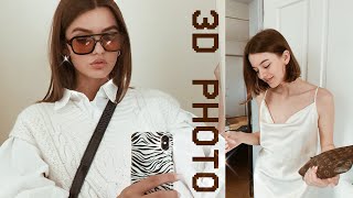 Aesthetic 3D Photo edit | Tiktok trend | Capcut Tutorial