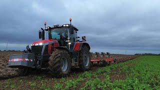 LABOUR D'HIVERS 2024 / MASSEY FERGUSON 8S265 & Kuhn MultiMaster 152 en 6 FERS 💪💨 !!