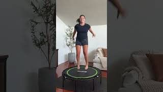 You’re going to want to hear this 😊 weightloss can be fun! #rebounding #weightlosstransformation