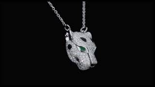 Panther Natural Diamond Pendant for Rs.1.5 Lakhs (1999$)