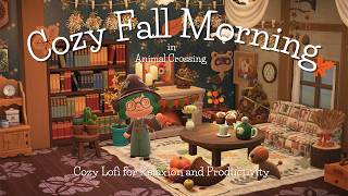 🍂 Animal Crossing: A Cozy Thanksgiving 🦃 | Relaxed Lofi Music | Chill, Study & Productivity Music 🍂🌿