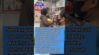 Ketahuan Mencuri Spons Makeup, Seorang Wanita Malah Marah pada Kasir dan Mengajaknya Berolahraga.