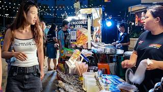 Crocodile Meat & Other Foods, Central Pattaya Shopping Mall, Thailand: Walking Tour 4K, DJI Pocket 3