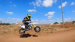 אימון בוקר, קפיצות במסלול גינתון 11.08.2021 #tc50 #husqvarna # dirtbike #motocross