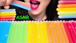 ASMR 닉클립 왁스병 스틱 캔디 Nik-L-Nip WAX BOTTLES STICK CANDY 蜜蠟ステッキキャンデー咀嚼音 【モッパン】eating sounds / 아삭 asmr