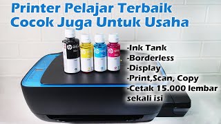 Full Review Printer HP Ink Tank 319 Borderless I Unboxing & Konfigurasi Awal