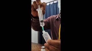 how to load and give IV injection (Intravenous)