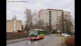 [4K] SOR EBN 9.5 ev.č. 401 DPmHK na Vánoční lince dne 13.12.2022