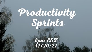 Sunday Sprint #3 for November