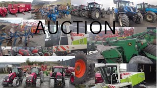 machinery clearance auction shanahan bros agri contractors newcastlewest  co limerick