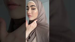 لفات شال جديدة وكيوت للمراهقات🤗 لفات حجاب ناعمة 🦩hijab #tutorial#hijab_fashion