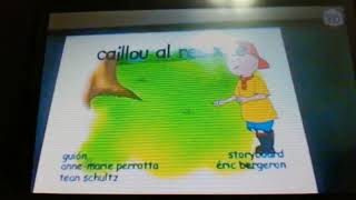 Caillou 1x10 "Caillou al rescate."