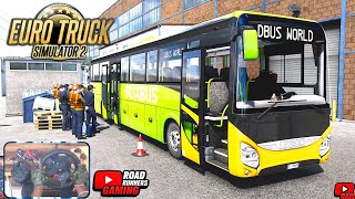 ETS2 1.52 Bus | Flixbus Iveco Evedys Bus Journey | Passenger Mod | Euro Truck Simulator 2