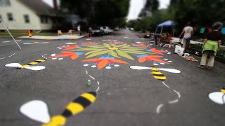 Kailash Ecovillage Street Painting