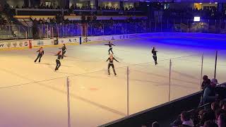 Merrimack College Skating Team performance, 10/18/24