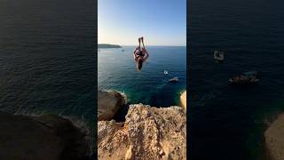 MASSIVE CLIFF JUMPS IN IBIZA