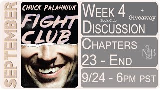 Week 4 Discussion - Fight Club - Finale