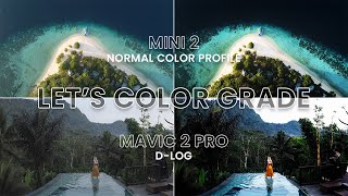 Let's Color Grade E8 - DJI Mini 2 & Mavic 2 Pro // Davinci Resolve 18