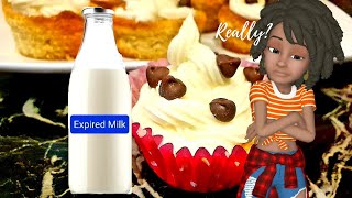 Ways to use Expired Fresh Milk - Vanilla Butter Cake