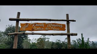 Kawah Wayang WWP buat spot photo perlu perjuangan ekstra keras untuk mencapainya melalui medan rusak