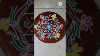 Margazhi Shlokam & Kolam-Day 6 #youtubeshorts #margazhikolam #thiruppavai #shloka #krishna #daily