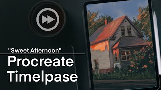 Procreate Timelapse - "Sweet Afternoon"