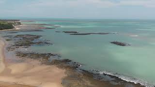 Trancoso Praia do Espelho Bahia drone epic shot 2020