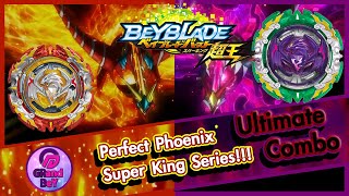 Perfect Phoenix Ultimate Combo for Beyblade Burst Super King | #Uncle Willson #Grand bey #战斗陀螺