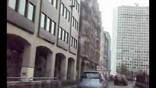 Driving in Birmingham City Centre