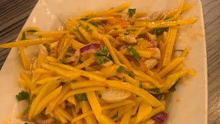 Mango & chicken salad | oodles N’ noodles | star city | Birmingham | double treat