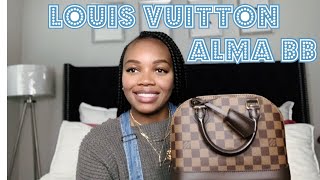 LOUIS VUITTON ALMA BB UNBOXING| HAD TO IMMEDIATELY CALL CUSTOMER SERVICE