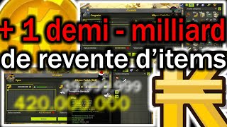 MES VENTES en FM : + 1 DEMI-MILLIARD DE KAMAS ! DOFUS