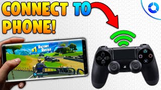 How to Connect PS4 Controller to ANY Phone in 2024