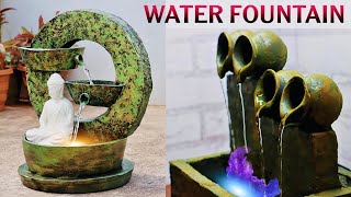 Cement Craft - Awesome Top 2 Indoor Tabletop Waterfall Fountains | Best Handmade Water Fountains