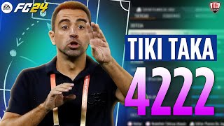 FC 24 | TÁTICA TIKI TAKA para formação 4222 ✅ ULTIMATE TEAM!