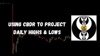 ICT Gems - Using CBDR to Project Daily Highs & Lows