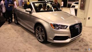 2015 Audi A3 Cabriolet Walk-Around at the 2014 O.C. Auto Show!