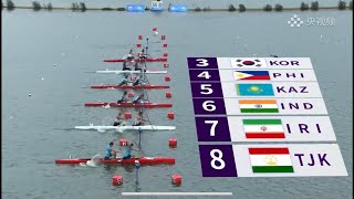 The 19th Asian Games - Canoe Sprints Men’s C2 500m Heat 1