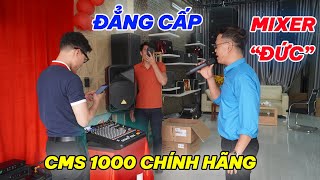 Quá OK "Chốt Mixer Đức 46,5tr" Chỉ Sau 1 Bài Hát | Dynacord CMS1000 Chính Hãng - Đẳng Cấp Khác Biệt