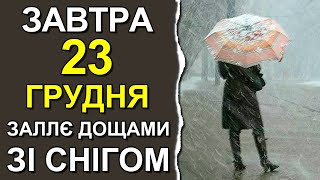 ПОГОДА НА ЗАВТРА: 23 ДЕКАБРЯ 2023 | Точная погода на день в Украине