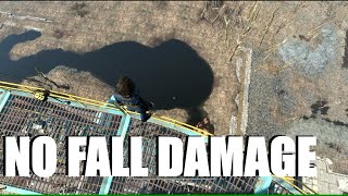 Fallout 4 Mod Review - No Fall Damage UWU