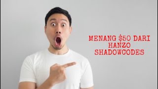 AKU MENANG $50 dari HANZO SHADOWCODES ‼️ || PROFIT $1700 ❗️ || First time withdraw roboforex ⁉️