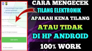 Cara Cek Tilang Elektronik Di Seluruh Indonesia