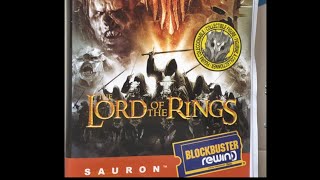 Sauron Funko Blockbuster Rewind figure