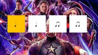 The Avengers Theme - Rhythm Play Along