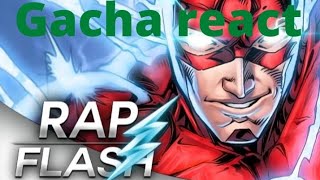 Chapeus de palha reagindo ao rap do Wally west(Flash beats)(GachaClub/life)